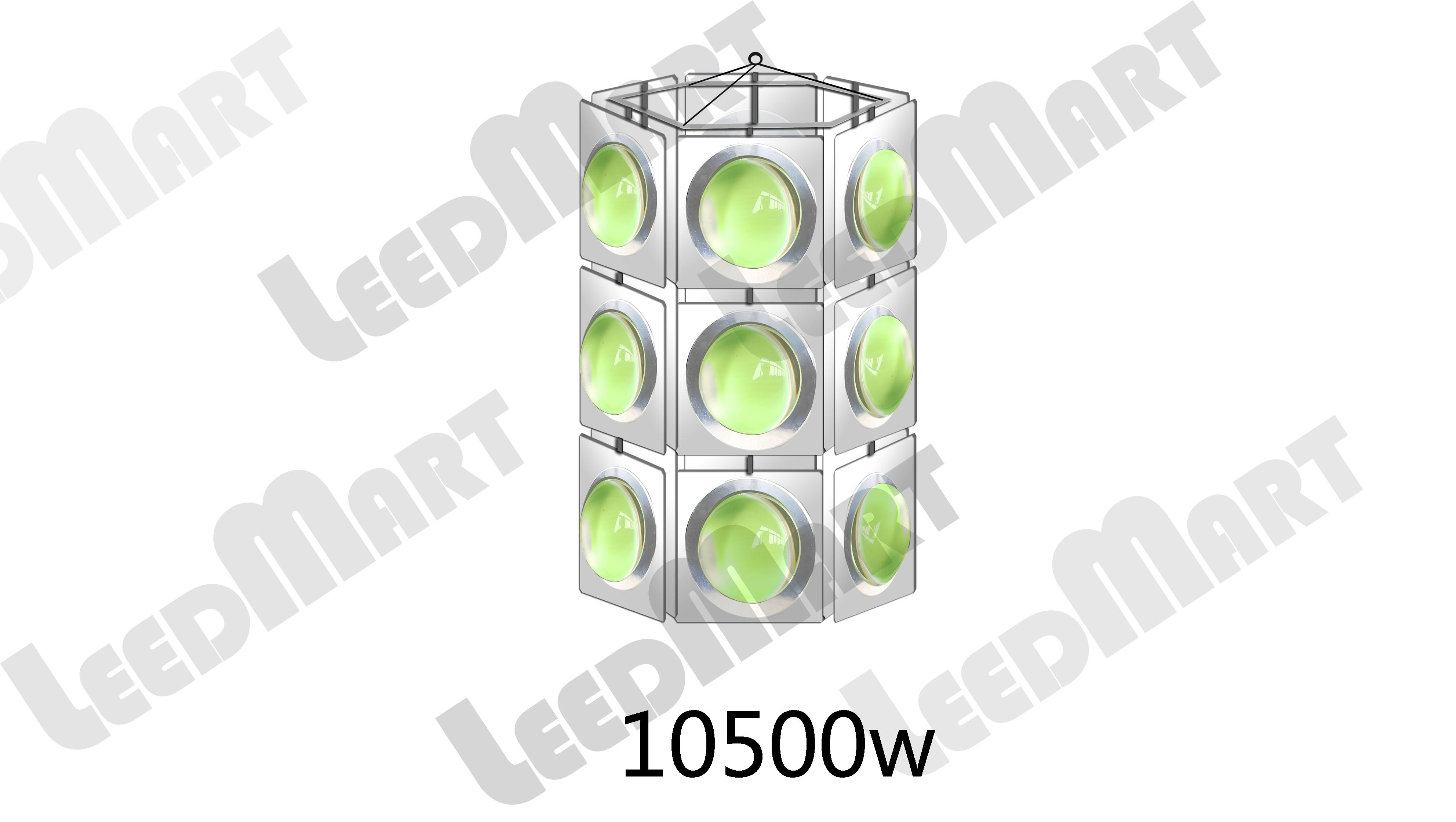 Good quality IP65 4500 watt-10500 watt 1260000 lumen LED Fish attracting Lights innovative design used underwater high power LED